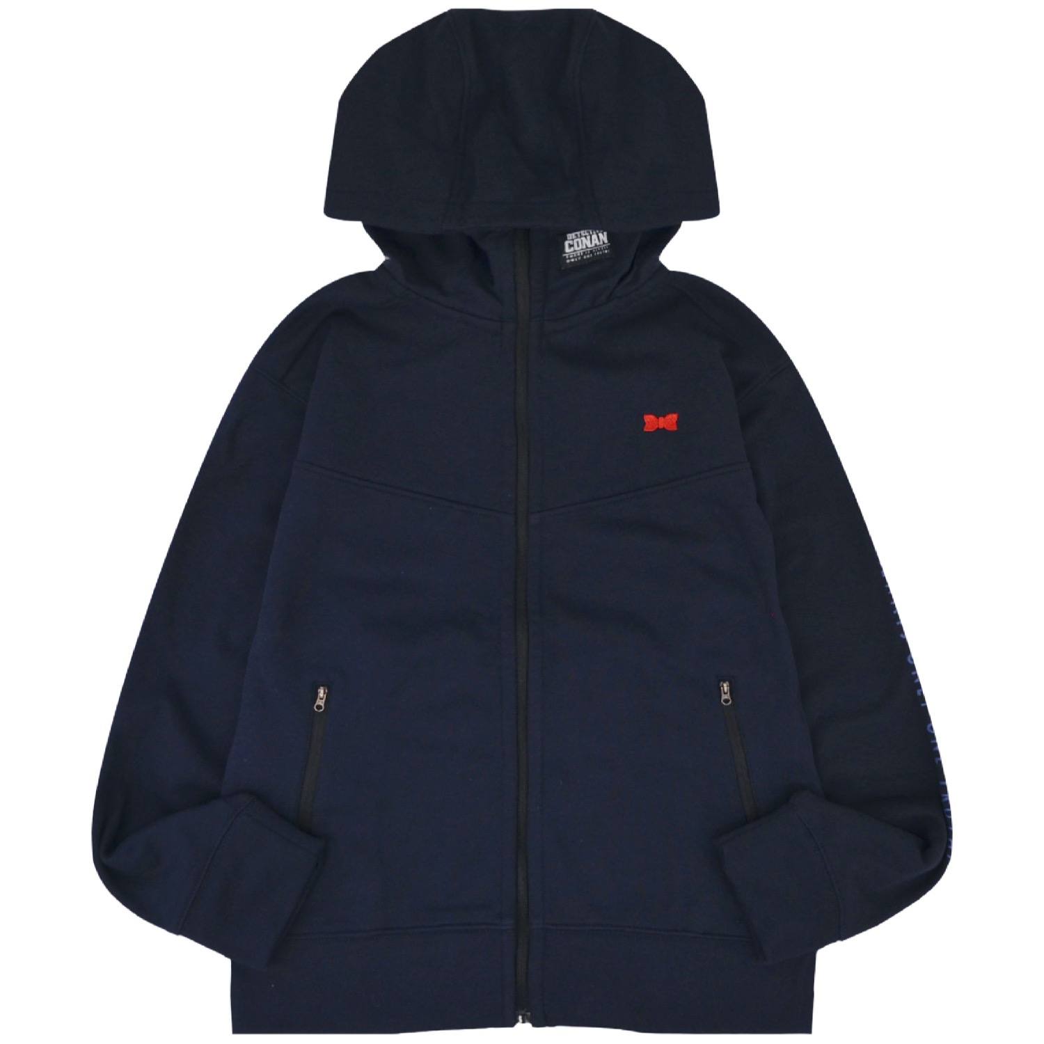 【希少品】名探偵コナン　劇場版　瞳の中の暗殺者　スタッフパーカー　アウター sanrio（サンリオ） 名探偵コナン フリース ZIP ブルゾン 春秋冬