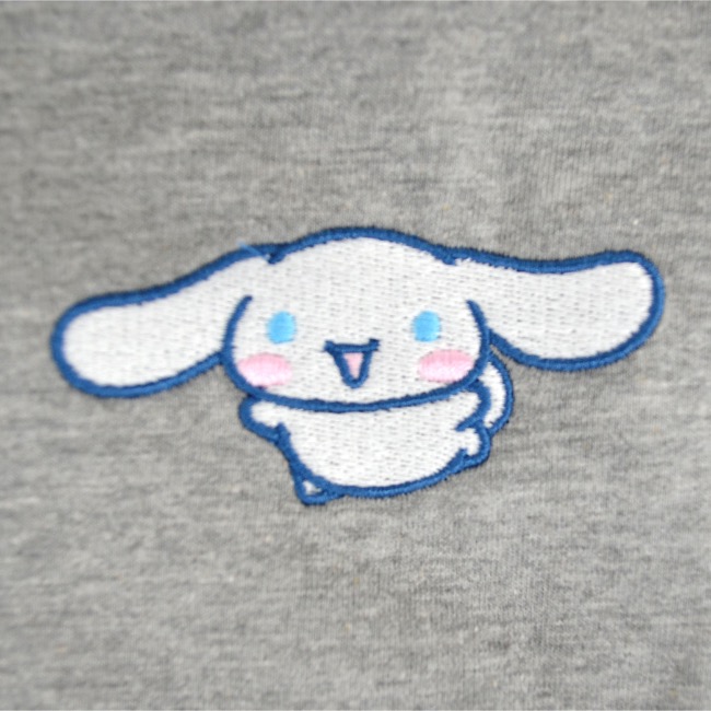 シナモロール Tシャツ 長袖 ロンT サンリオ キャラクターズ プリント