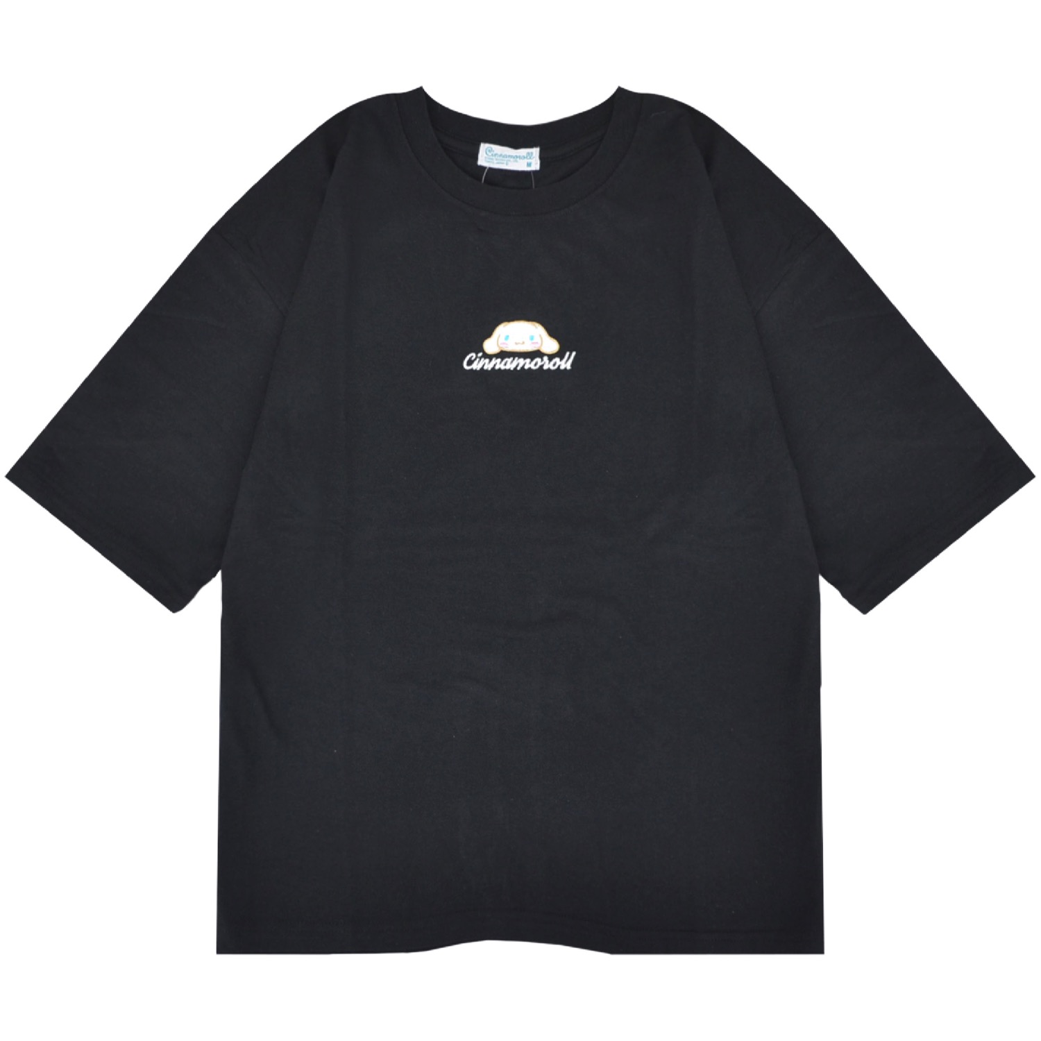 シナモロール Tシャツ オーバーサイズ 半袖 プリント 刺繍 トップス