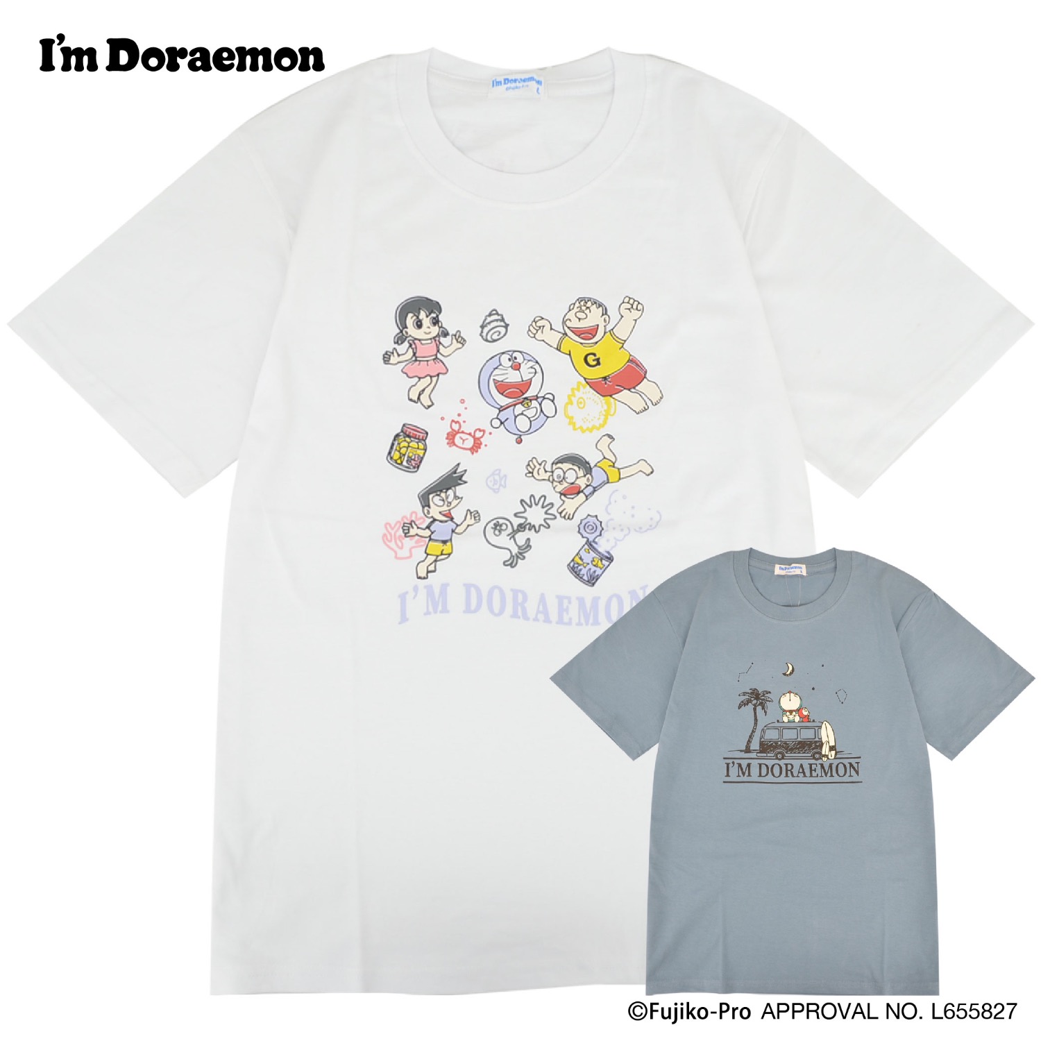 sanrio（サンリオ） アイム ドラえもん Tシャツ 半袖 プリント