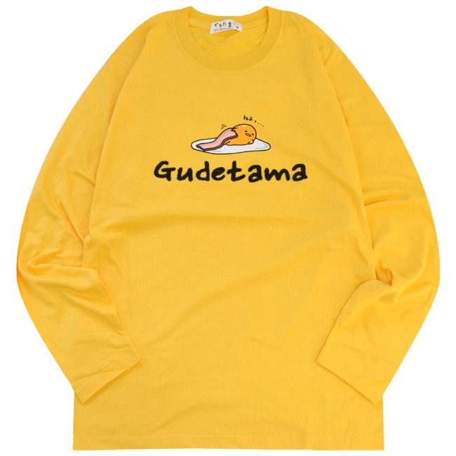 ぐでたま Tシャツ 長袖 ロンT サンリオ キャラクターズ プリント