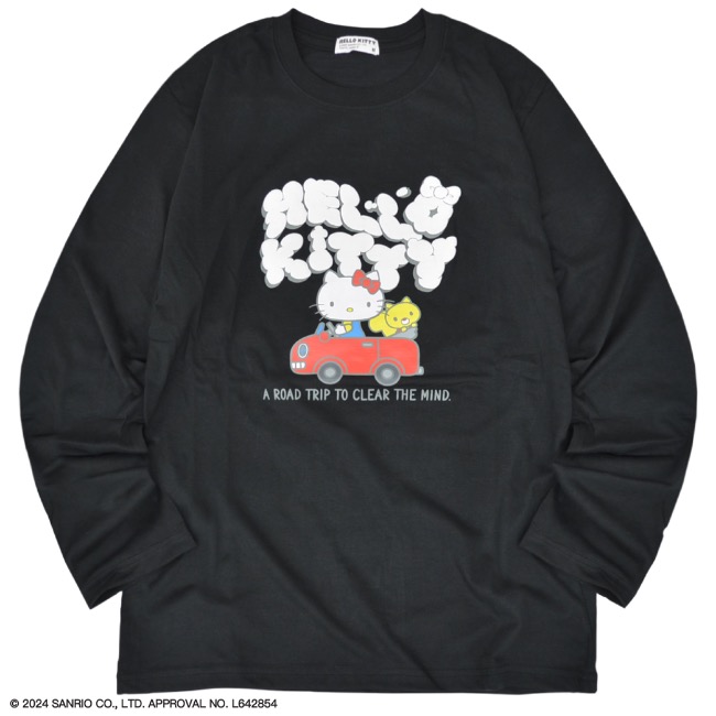 ハローキティ 長袖 Tシャツ 春秋 カジュアル サンリオキャラクターズ