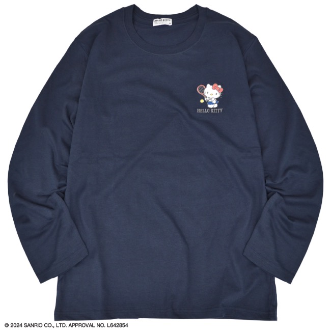 ハローキティ 長袖 Tシャツ 春秋 カジュアル サンリオキャラクターズ