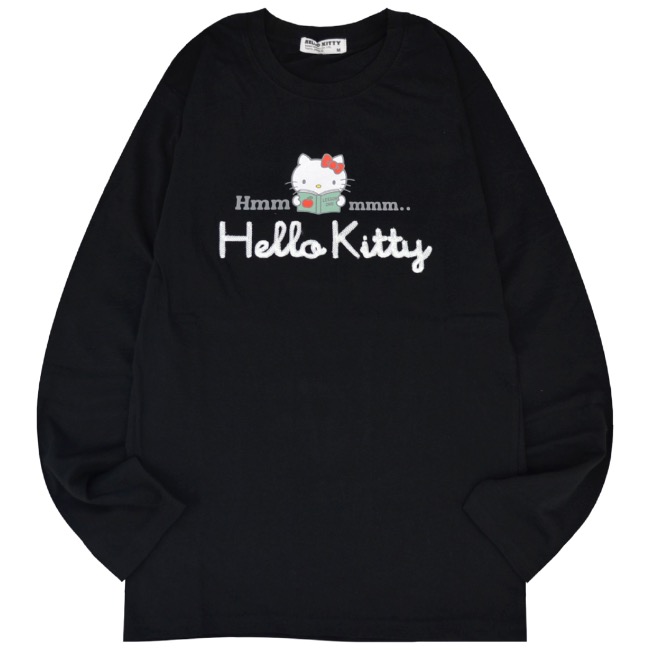 ハローキティ Tシャツ 長袖 ロンT サンリオ キャラクターズ プリント