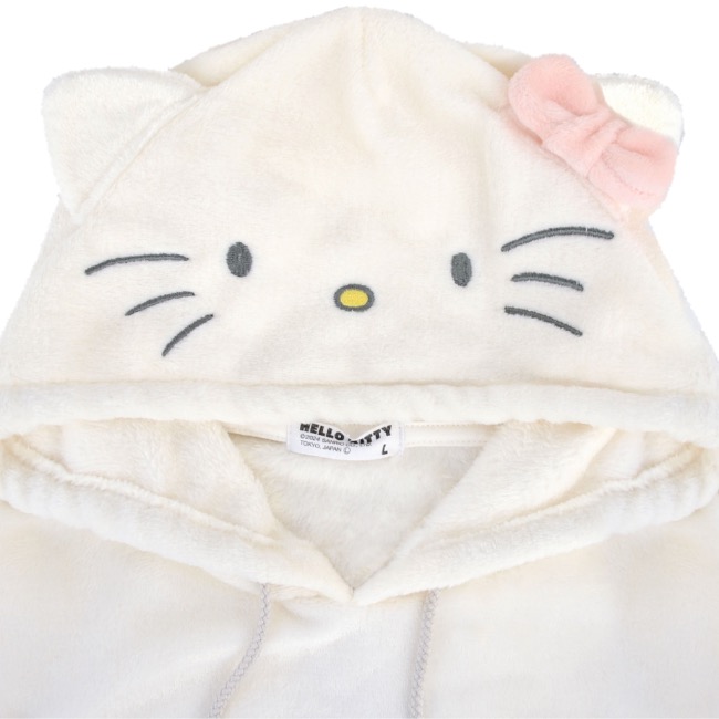 ハローキティ パーカー フリース なりきり サンリオ キャラクターズ