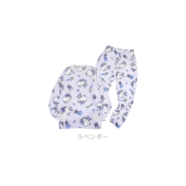ハローキティ トレーナー スウェット パンツ フリース セットアップ