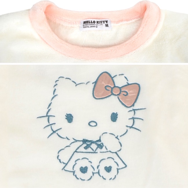 ハローキティ トレーナー スウェット パンツ フリース セットアップ