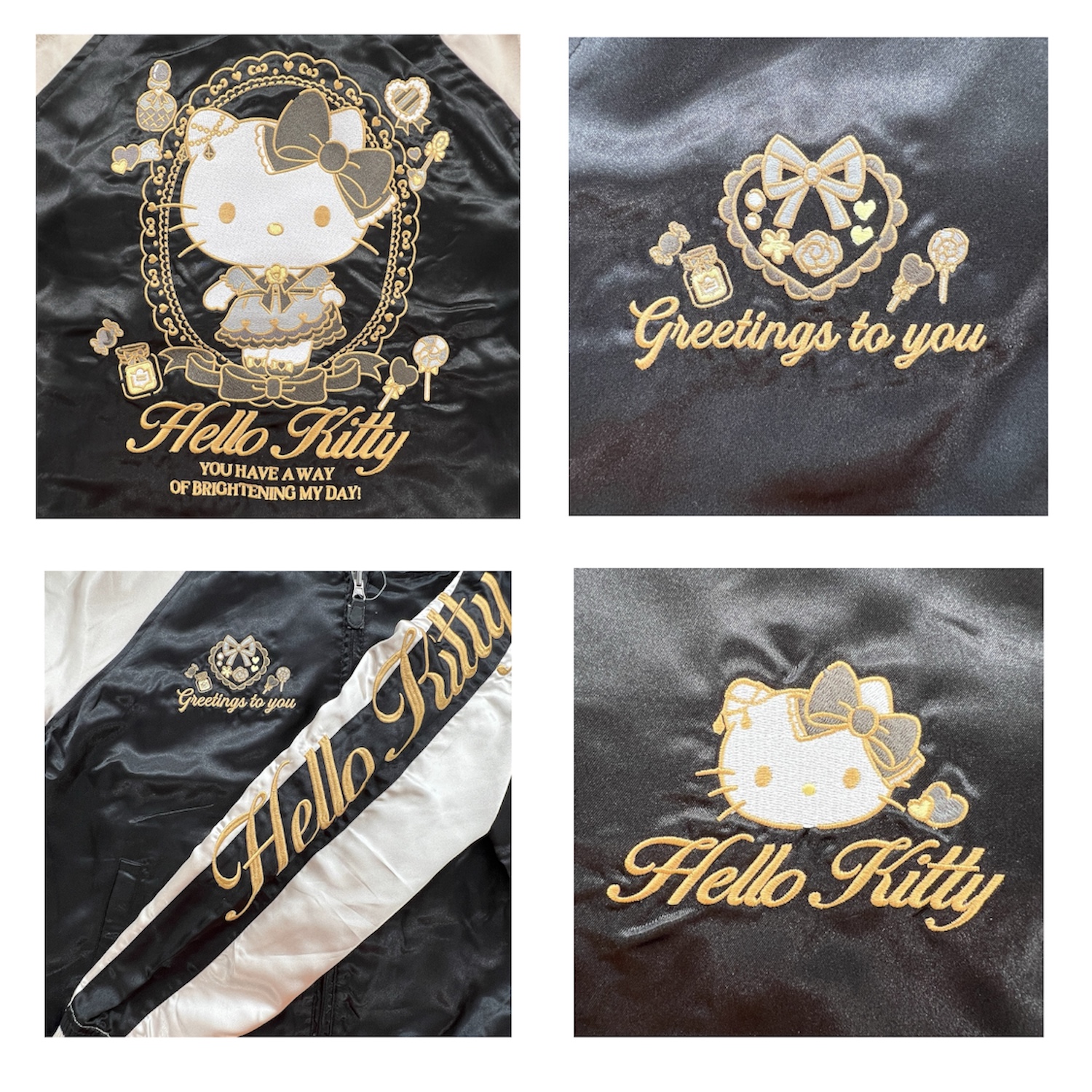 ハローキティ リバーシブルスカジャン 長袖 サンリオ HELLO KITTY