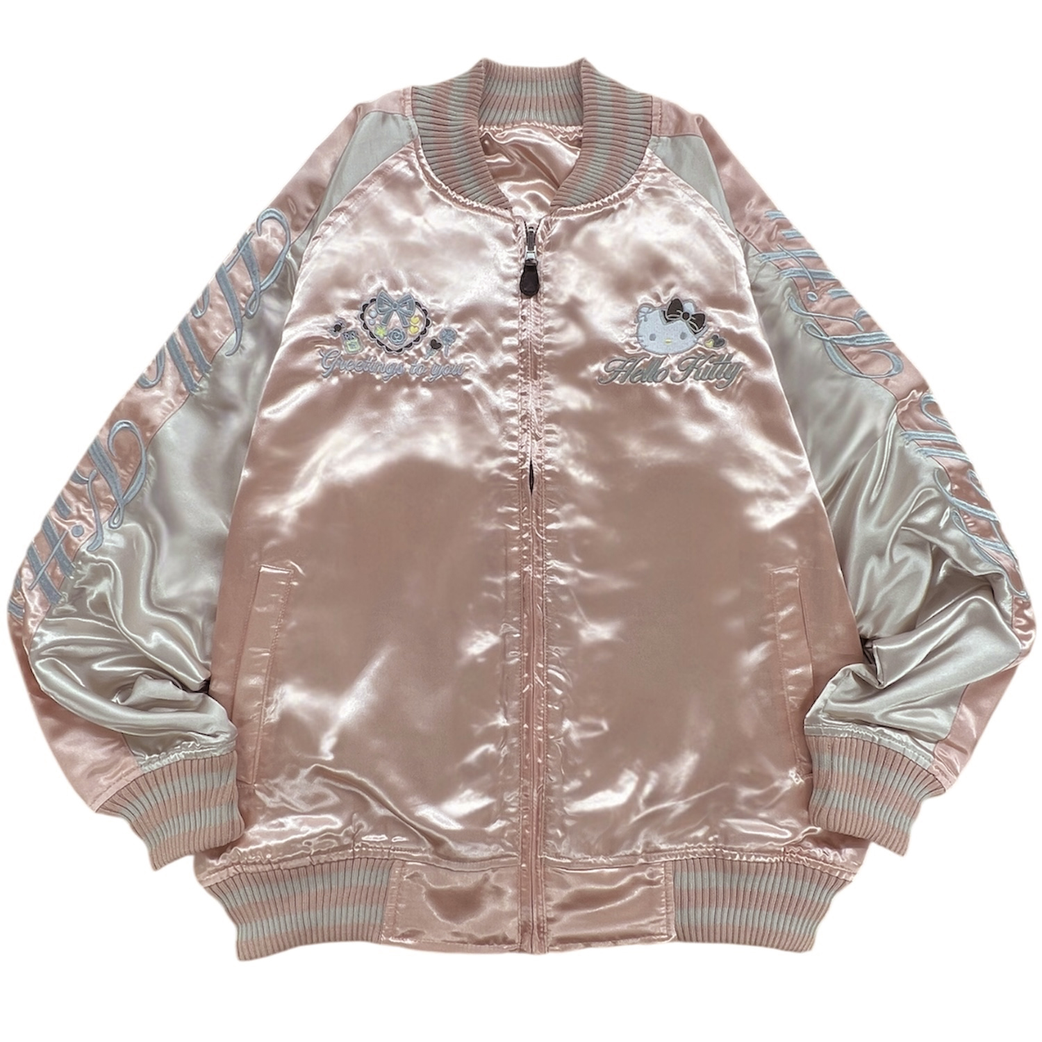ハローキティ リバーシブルスカジャン 長袖 サンリオ HELLO KITTY