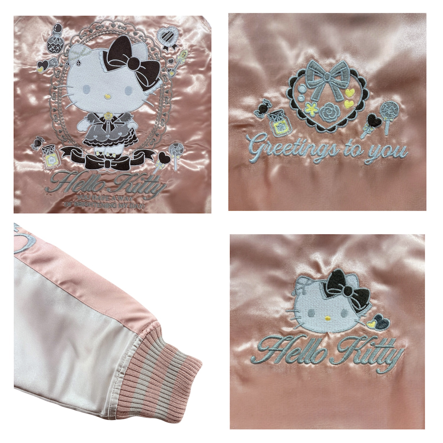 ハローキティ リバーシブルスカジャン 長袖 サンリオ HELLO KITTY