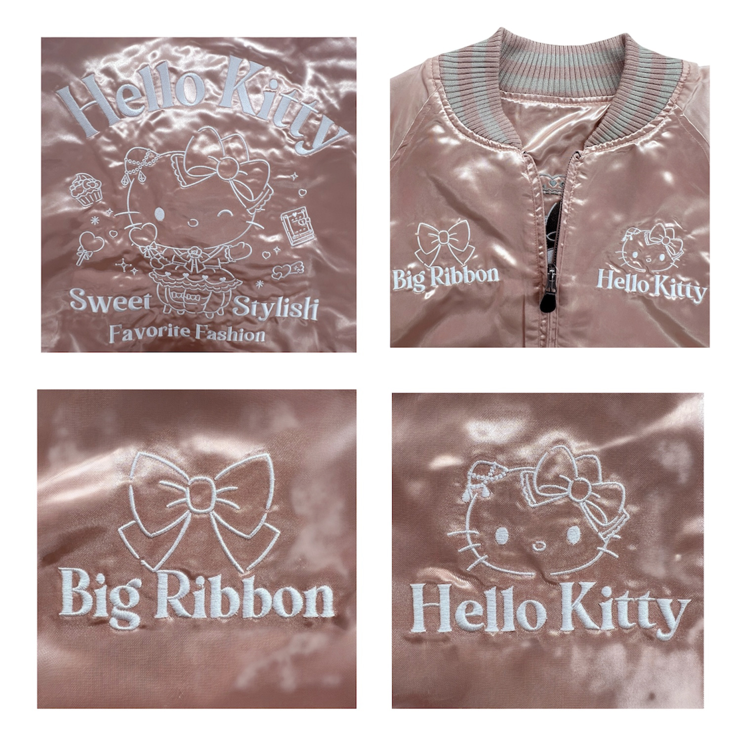 ハローキティ リバーシブルスカジャン 長袖 サンリオ HELLO KITTY