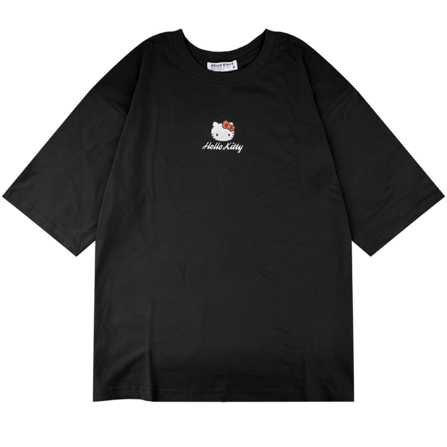ハローキティ Tシャツ オーバーサイズ 半袖 プリント 刺繍 トップス