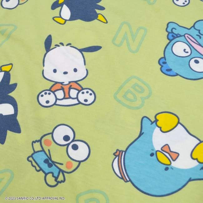 はぴだんぶい プリント 半袖 Tシャツ トップス サンリオ sanrio レディース メンズ ユニセックス サイズ｜chara-basket｜03