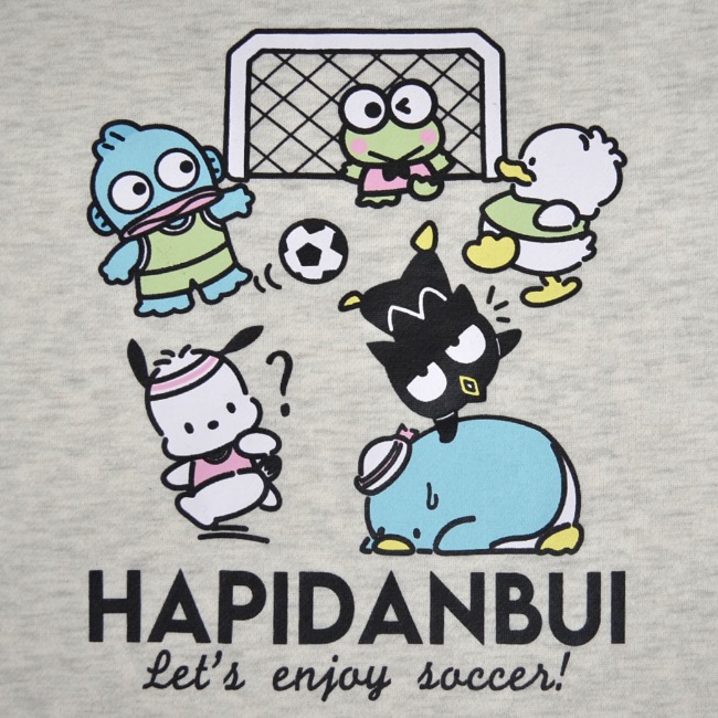sanrio（サンリオ） はぴだんぶい トレーナー スウェット 裏起毛
