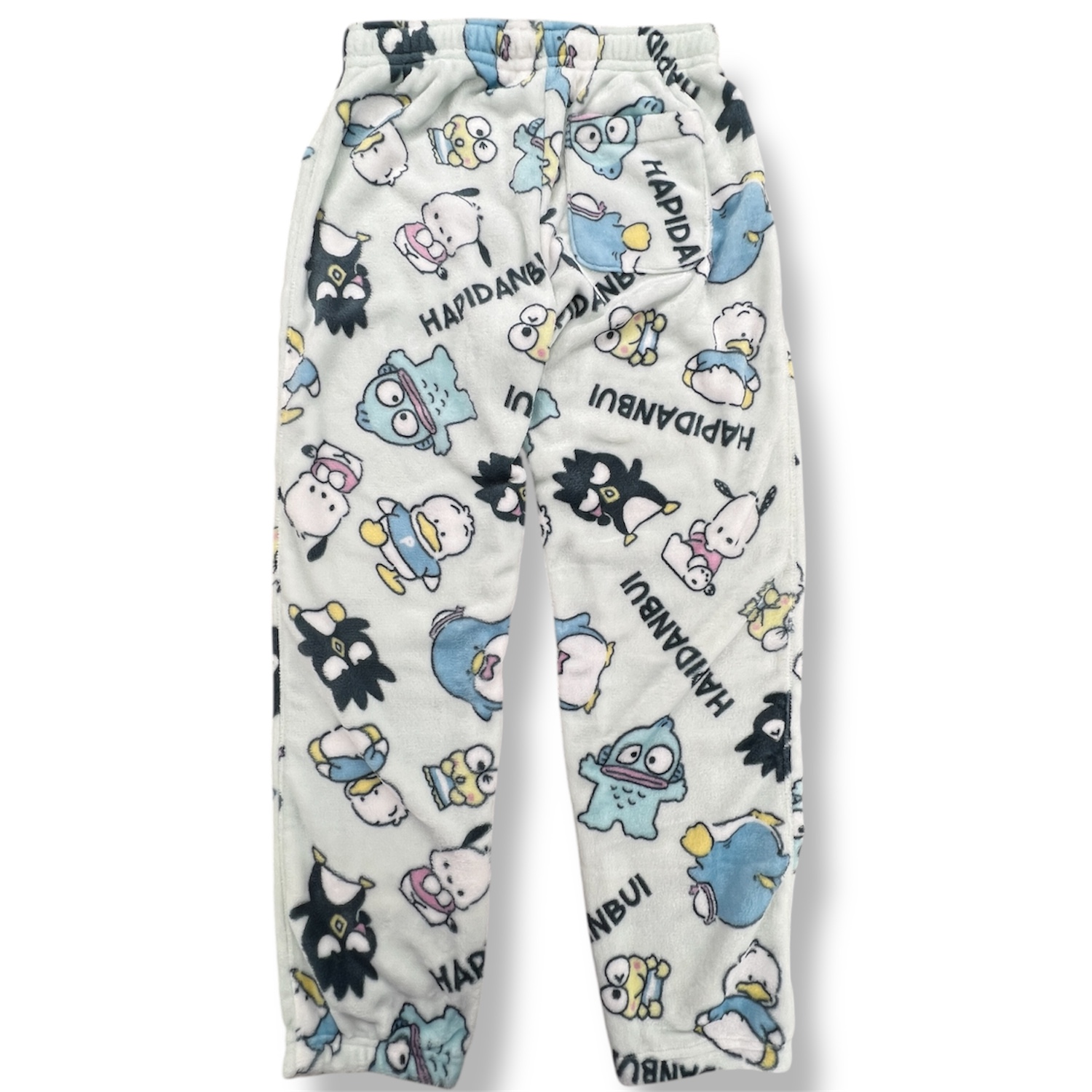 sanrio（サンリオ） はぴだんぶい 総柄 上下セット 子供 キッズサイズ
