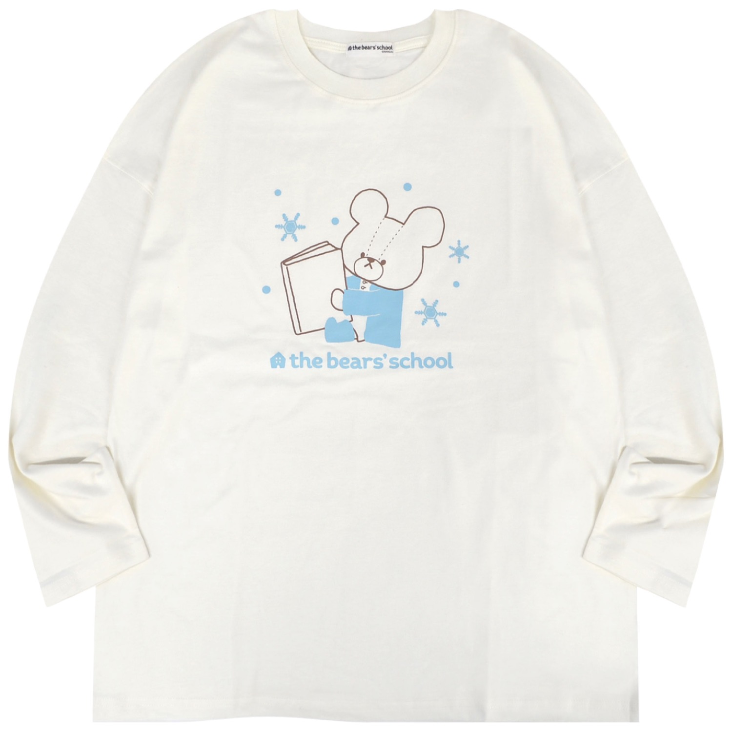 くまのがっこう 長袖 BIG Tシャツ トップス ノルディック ジャッキー
