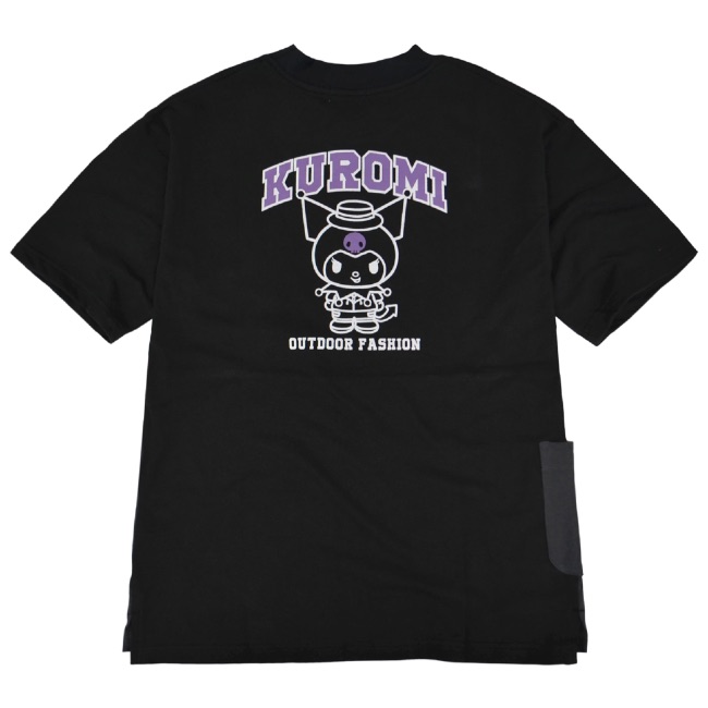sanrio（サンリオ） クロミ ビッグシルエット Tシャツ 半袖 ポケット付