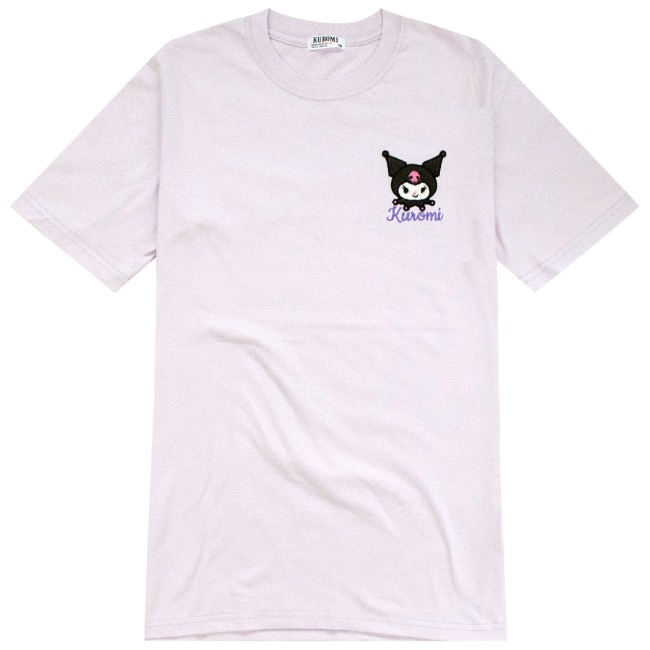 未使用　サンリオ　レディース　半袖Tシャツ　クロミ　Tシャツ　Lサイズ　刺繍 クロミ Tシャツ 半袖 刺繍 サンリオ キャラクターズ メンズ レディース