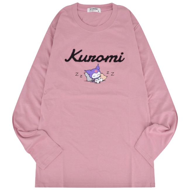 クロミ Tシャツ 長袖 ロンT サンリオ キャラクターズ プリント