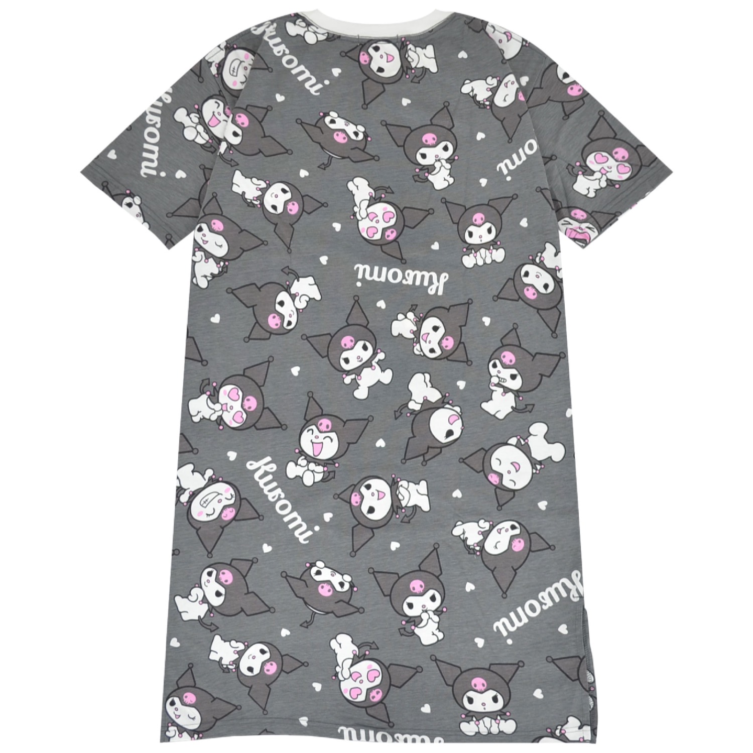 クロミ Tシャツ ワンピース 半袖 総柄 部屋着 ルームウェア サンリオ