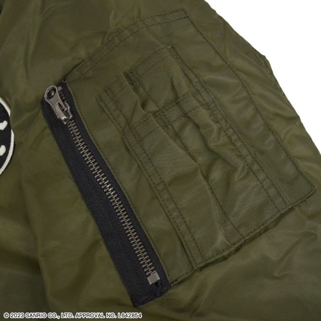 クロミ MA-1 ワッペン刺繍 アウター ジャケット 春秋冬 サンリオ