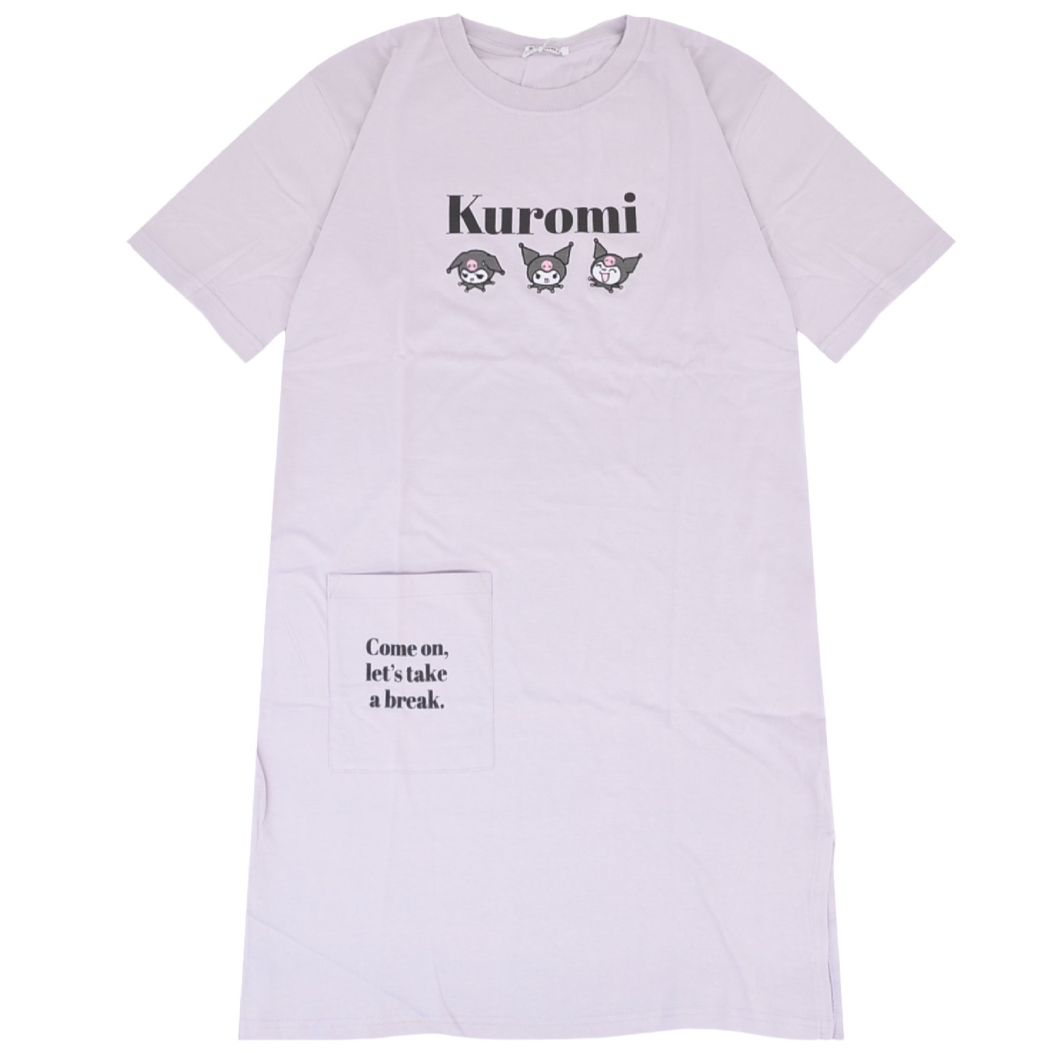 クロミ Tシャツ ワンピース 半袖 プリント トップス ビッグTシャツ
