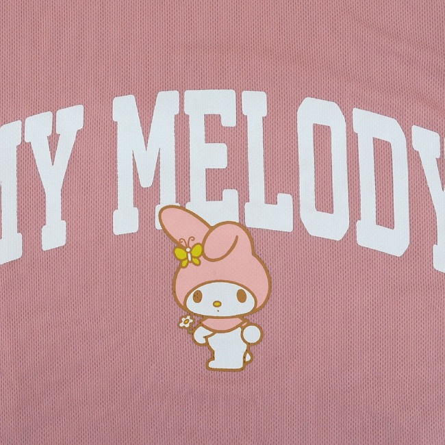 マイメロディ Tシャツ 速乾 ドライ 半袖 サンリオ キャラクターズ 夏 