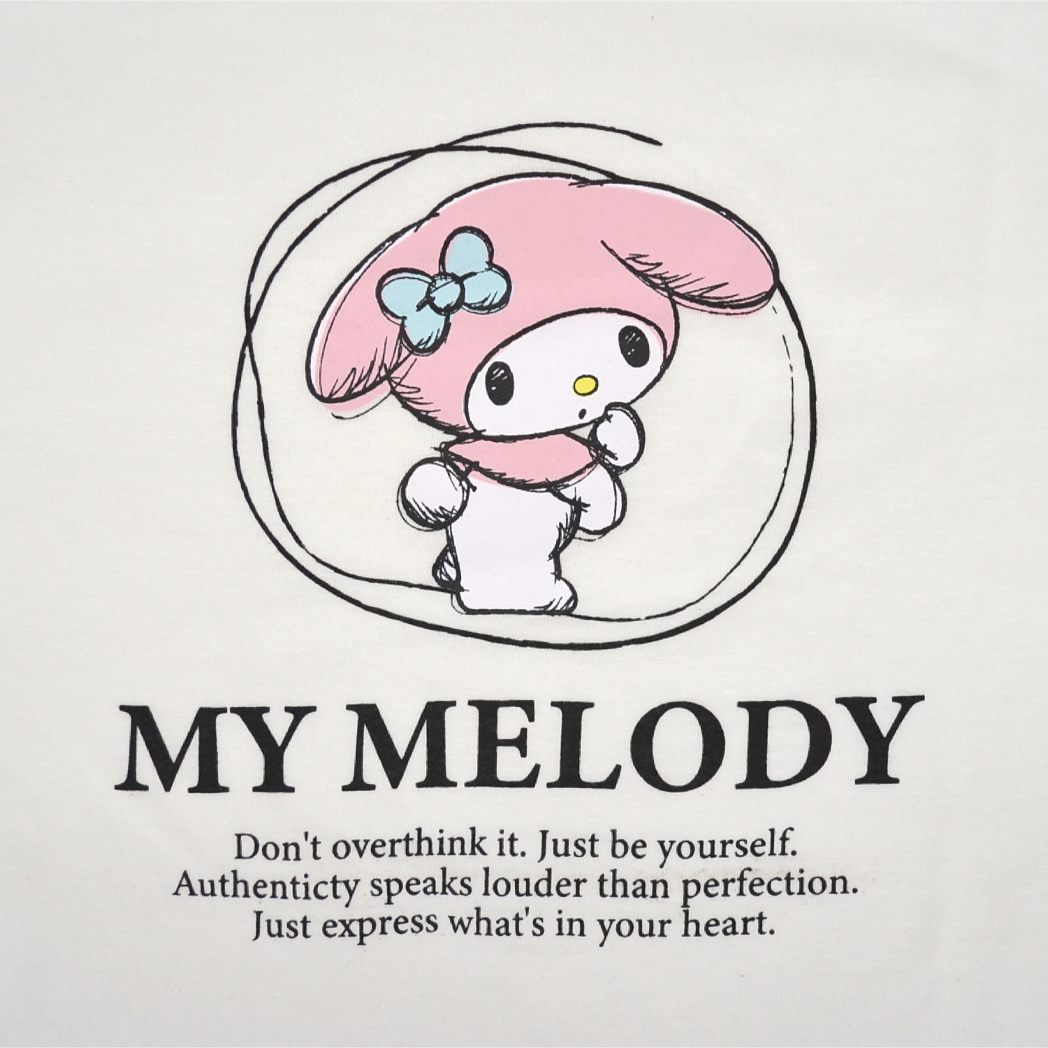 マイメロディ ロンT 長袖 Tシャツ サンリオキャラクターズ プリント 春