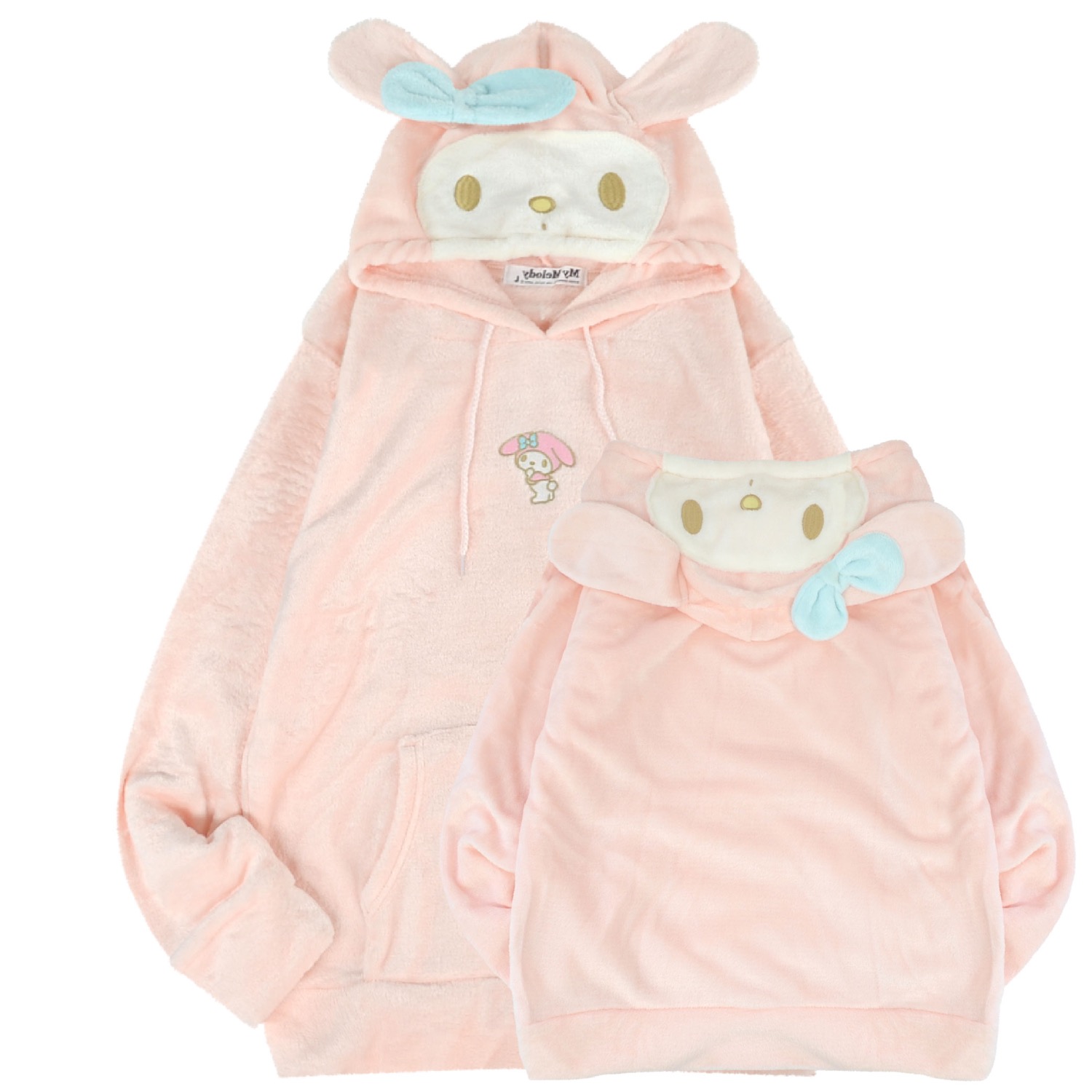 マイメロディ パーカー もこもこ フリース なりきり サンリオ