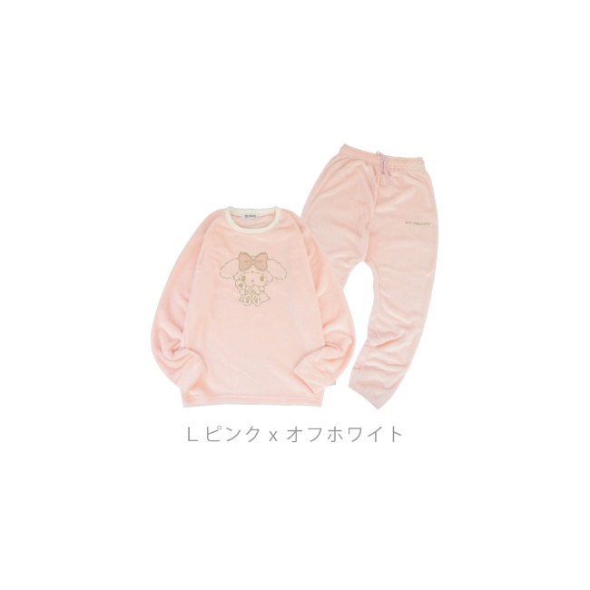 マイメロディ トレーナー スウェット パンツ フリース セットアップ