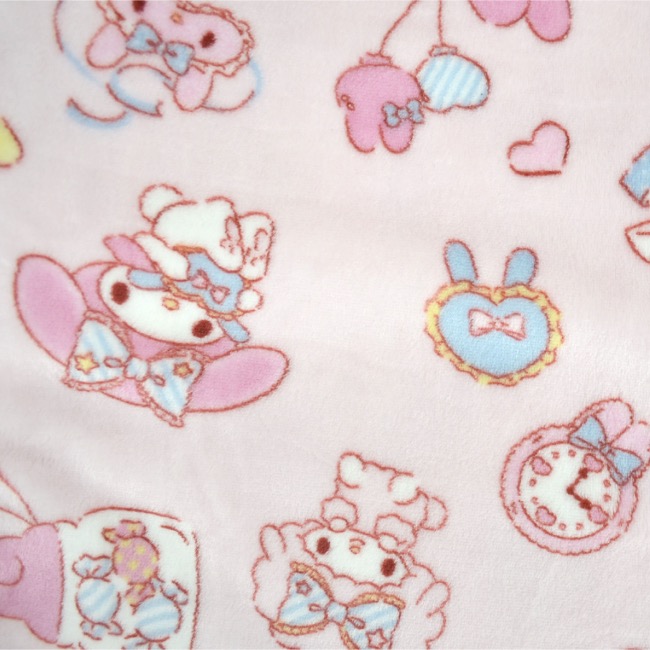 マイメロディ トレーナー スウェット パンツ フリース 総柄