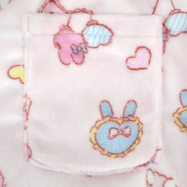 マイメロディ トレーナー スウェット パンツ フリース 総柄