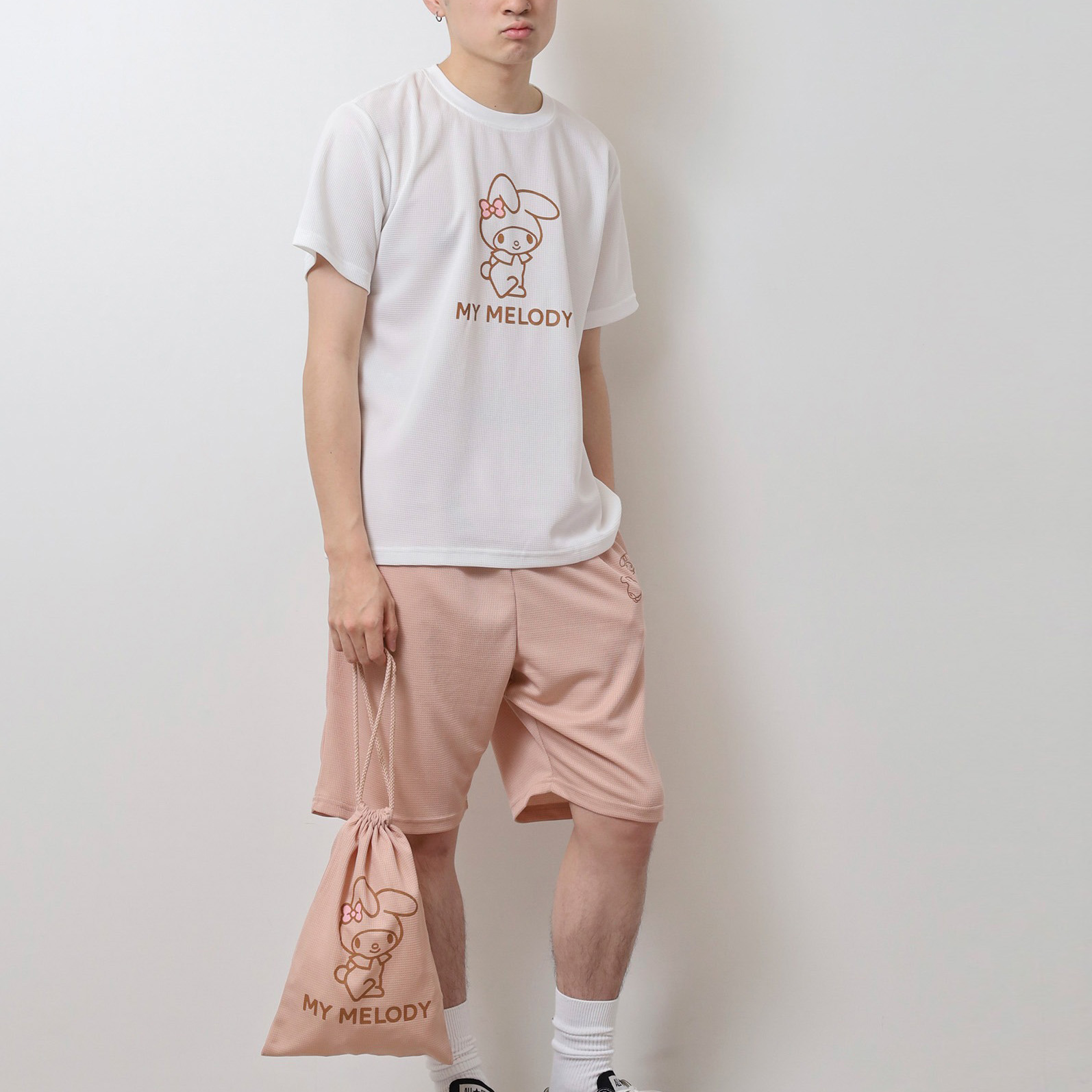 マイメロディ Tシャツ ハーフパンツ セット 巾着 サンリオ