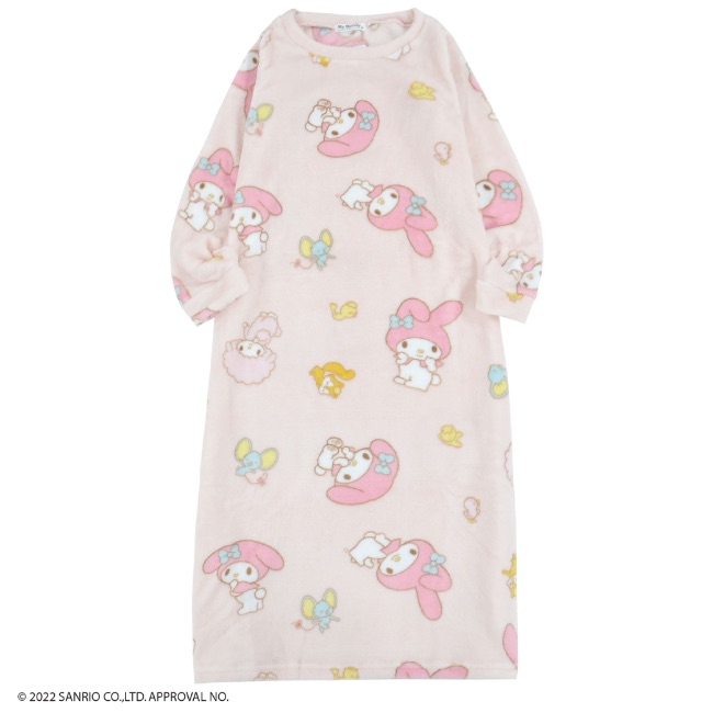 sanrio マイメロ 40th 長袖 ワンピース ⋈*.。 sanrio（サンリオ） マイメロ マイメロディ ワンピース 長袖 プリント