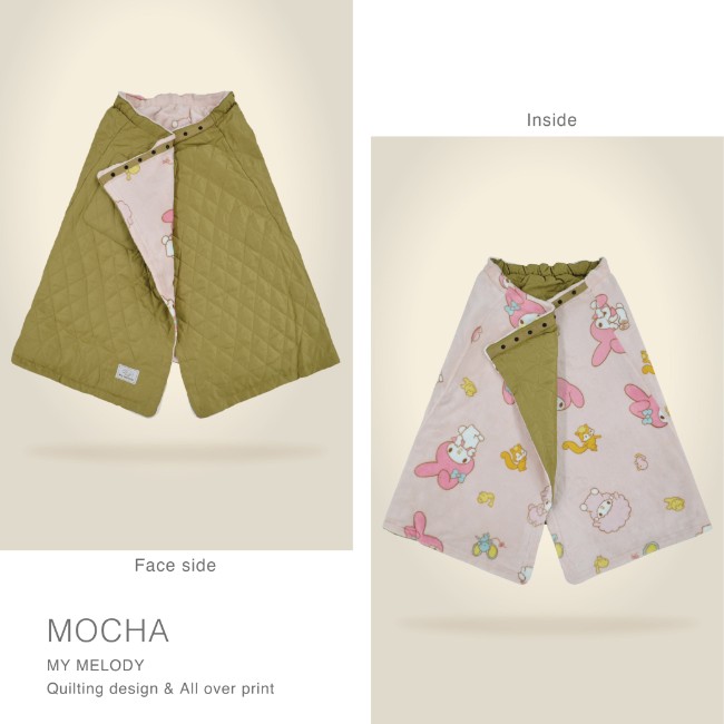 マイメロディ マイメロ サンリオ スカート ひざ掛け ブランケット