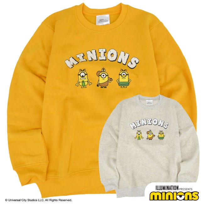 SNOOPY（スヌーピー） ミニオン 裏起毛 トレーナー 秋冬 ミニオンズ