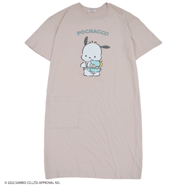 ポチャッコ BIG Tシャツ レディース プリント 部屋着 sanrio｜chara-basket