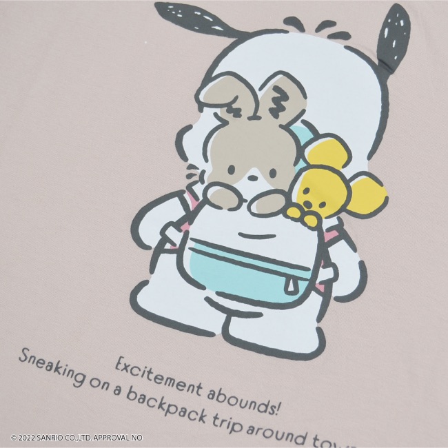 ポチャッコ BIG Tシャツ レディース プリント 部屋着 sanrio｜chara-basket｜04