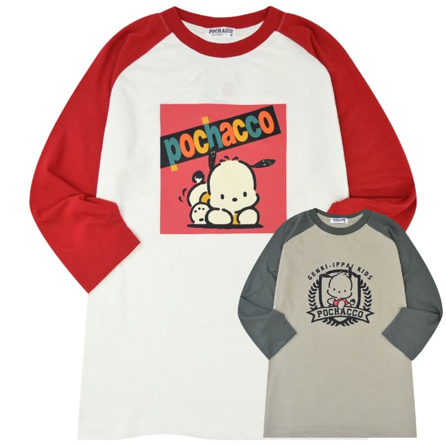 ポチャッコ Tシャツ 長袖 ロンT 七分袖 サンリオ キャラクターズ