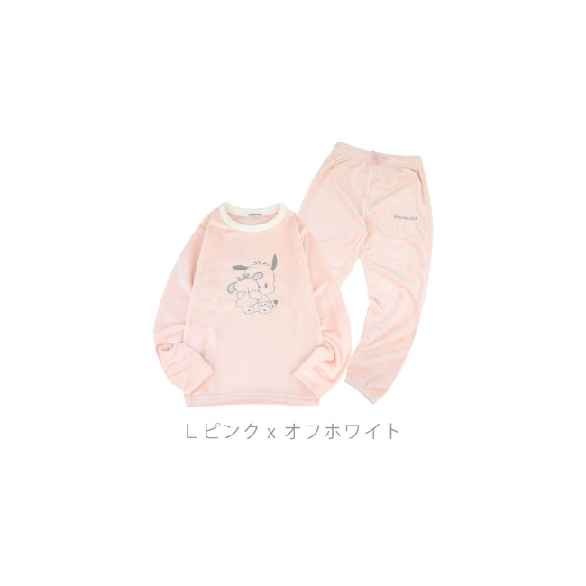 ポチャッコ トレーナー スウェット パンツ もこふわ フリース