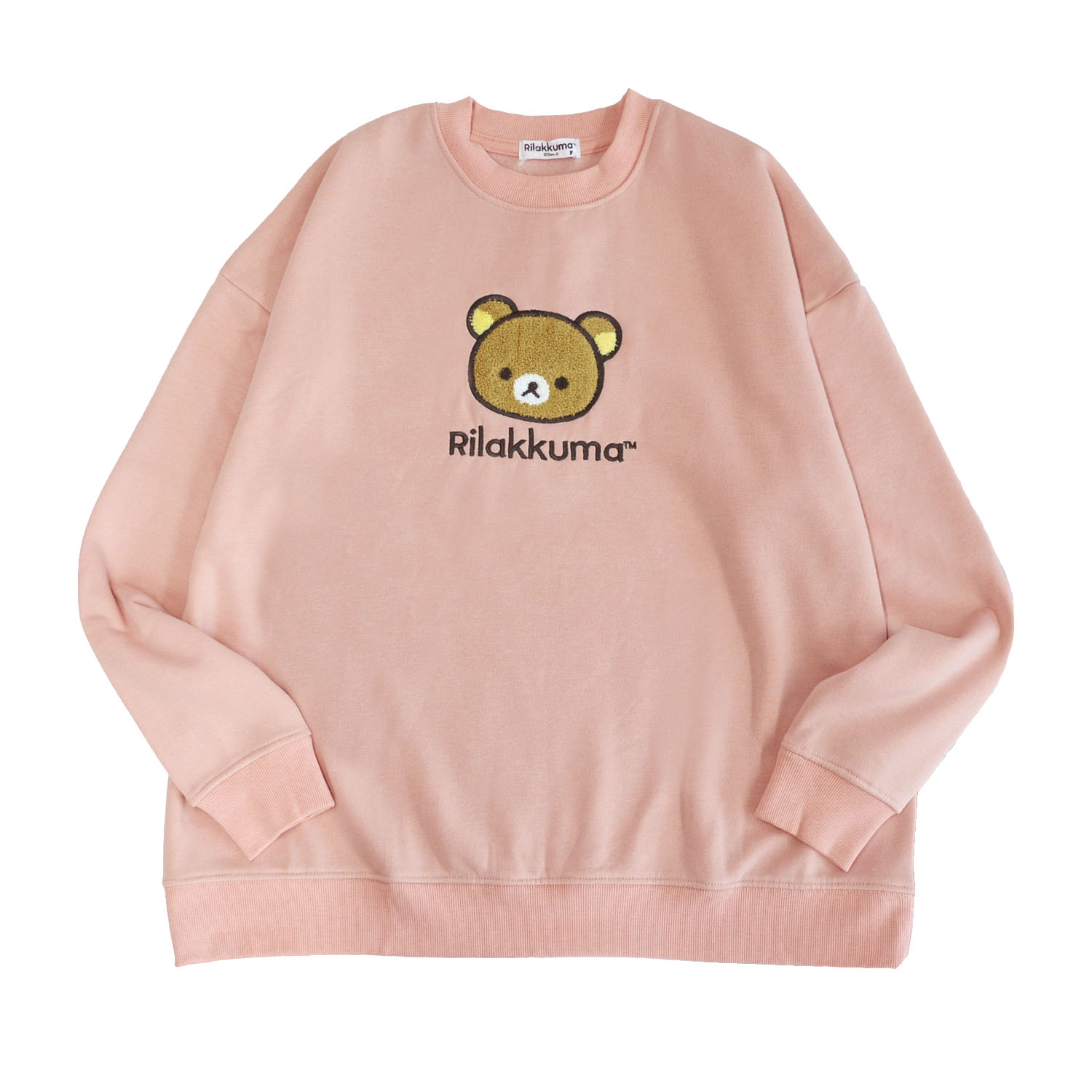 限定キティ　リラックマ　スヌーピー ハローキティ リラックマ こあくま気分 サガラ刺繍 裏起毛 ビッグ