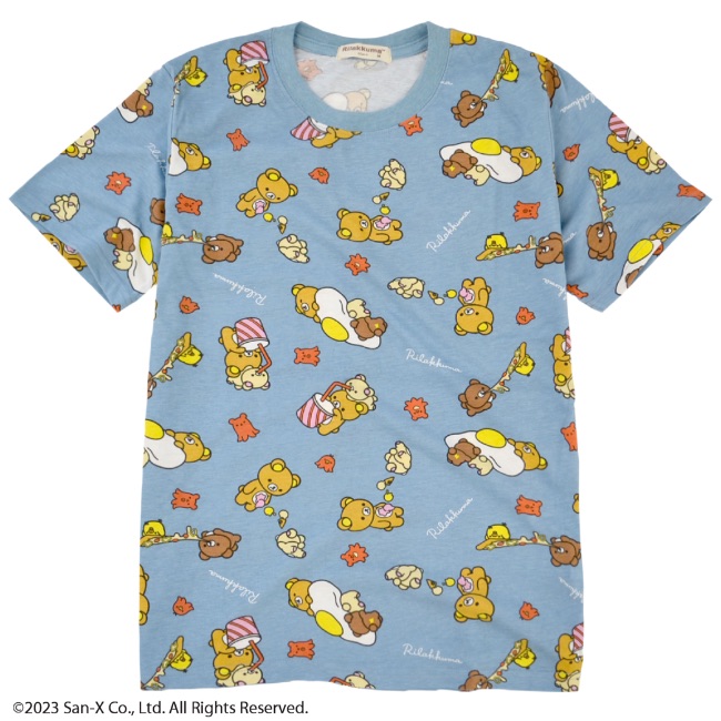 San-X リラックマ プリントTシャツ 半袖 春夏 サンエックス