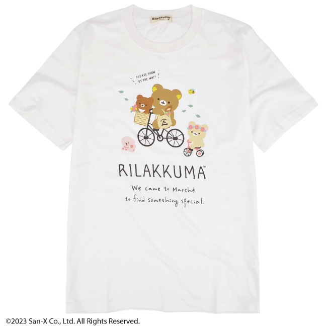 San-X（サンエックス） リラックマ Tシャツ 半袖 トップス プリント