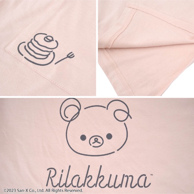 リラックマ スーパービッグTシャツ ワンピース Rilakkuma San-x｜chara-basket｜05