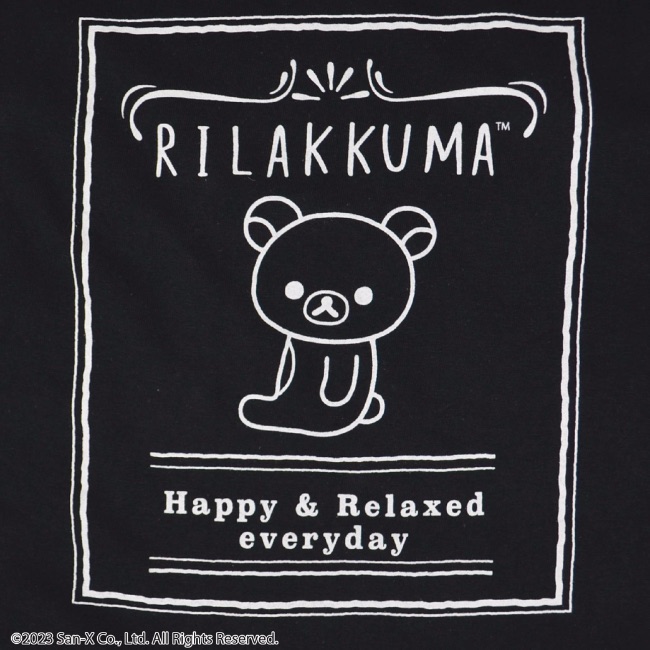 リラクマさん専用 リラックマ サンエックス Tシャツ 半袖 プリント トップス San-X