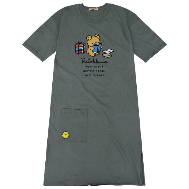 リラックマ サンエックス プリント キャラクター トップス Tシャツ
