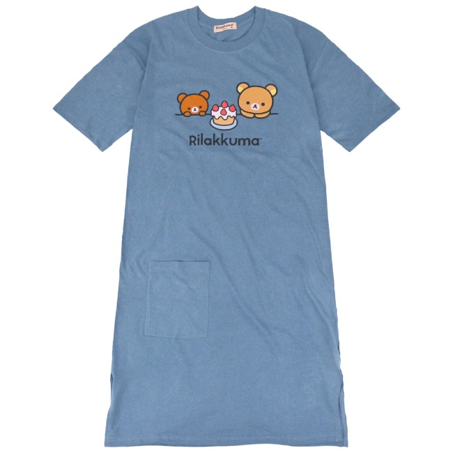 リラックマ サンエックス プリント キャラクター トップス Tシャツ