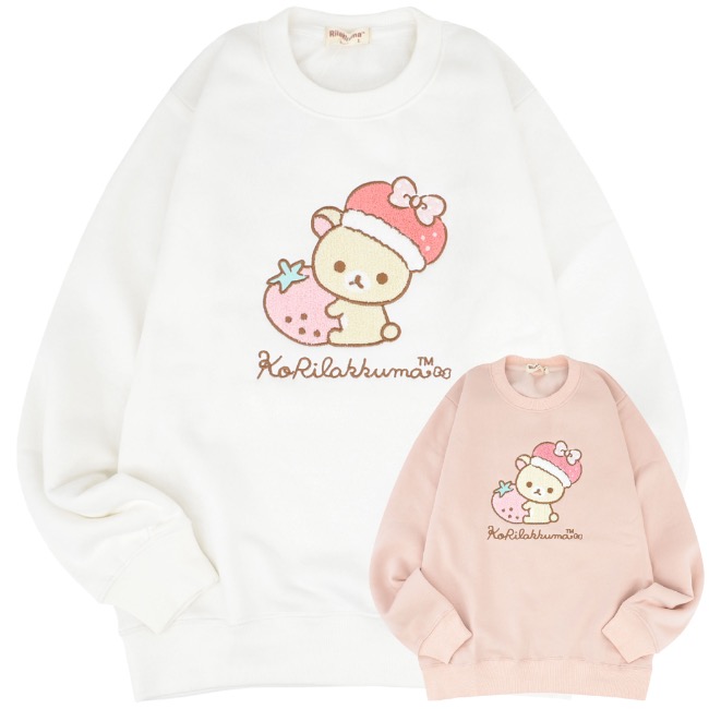 San-X（サンエックス） リラックマ コリラックマ トレーナー 裏起毛