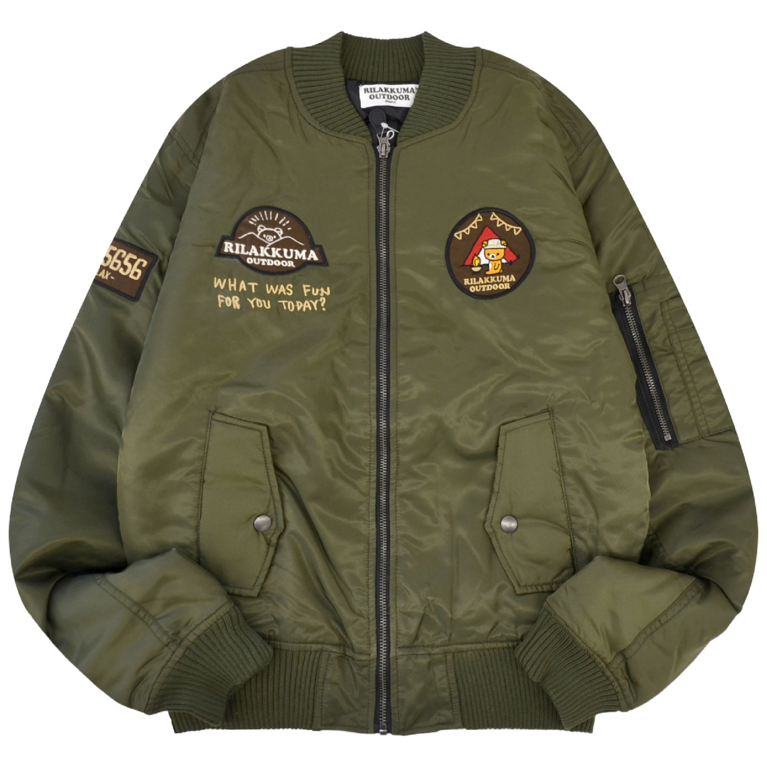 San-X（サンエックス） リラックマ アウトドア MA-1 アウター