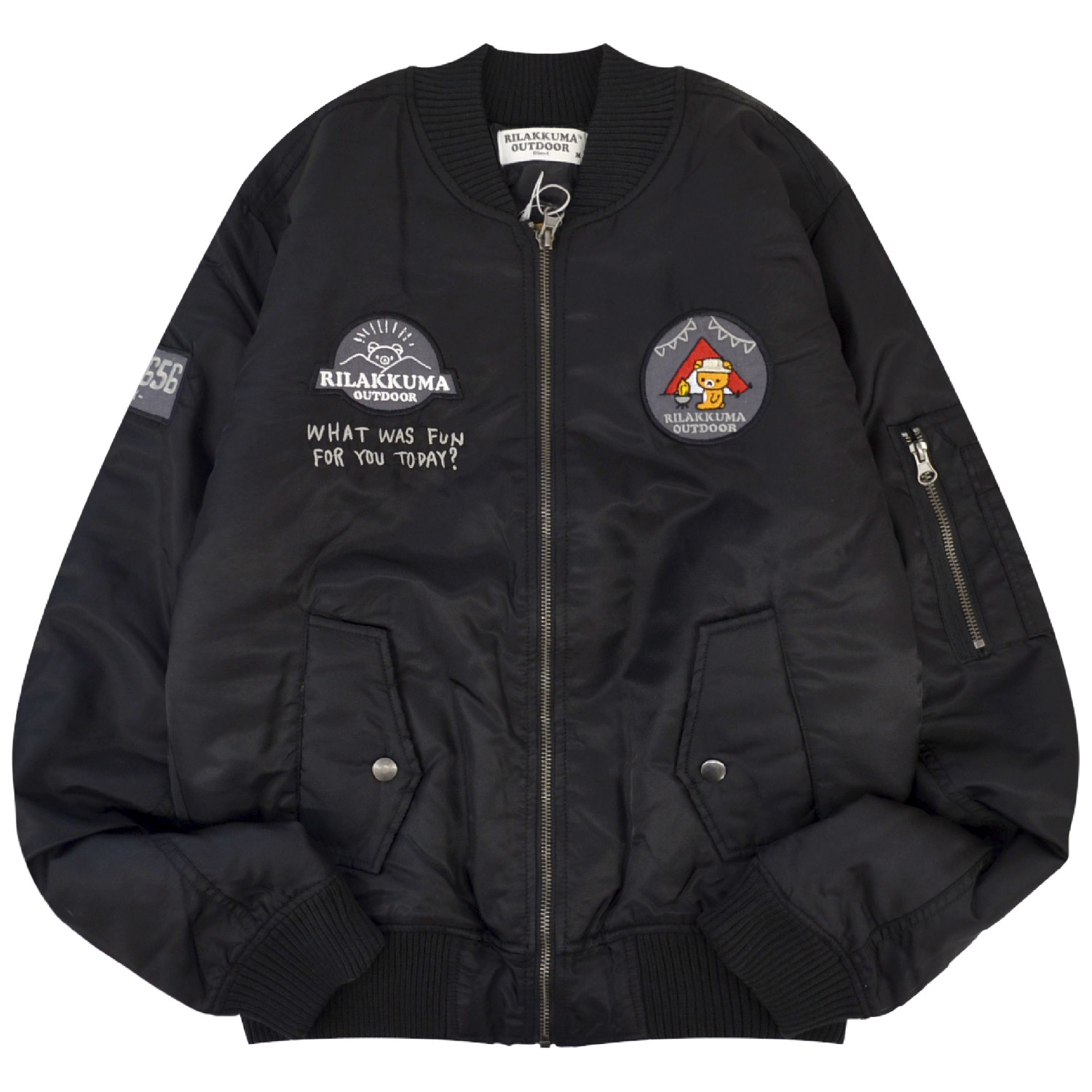 MAー1（back刺繍有り） San-X（サンエックス） リラックマ アウトドア MA-1 アウター